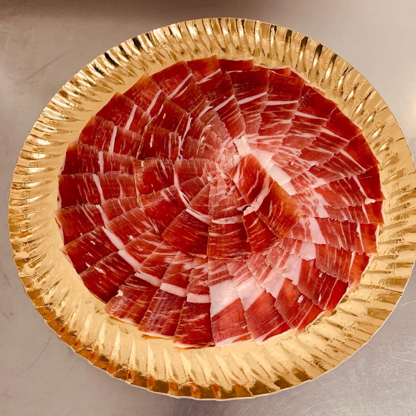 plata de jamón